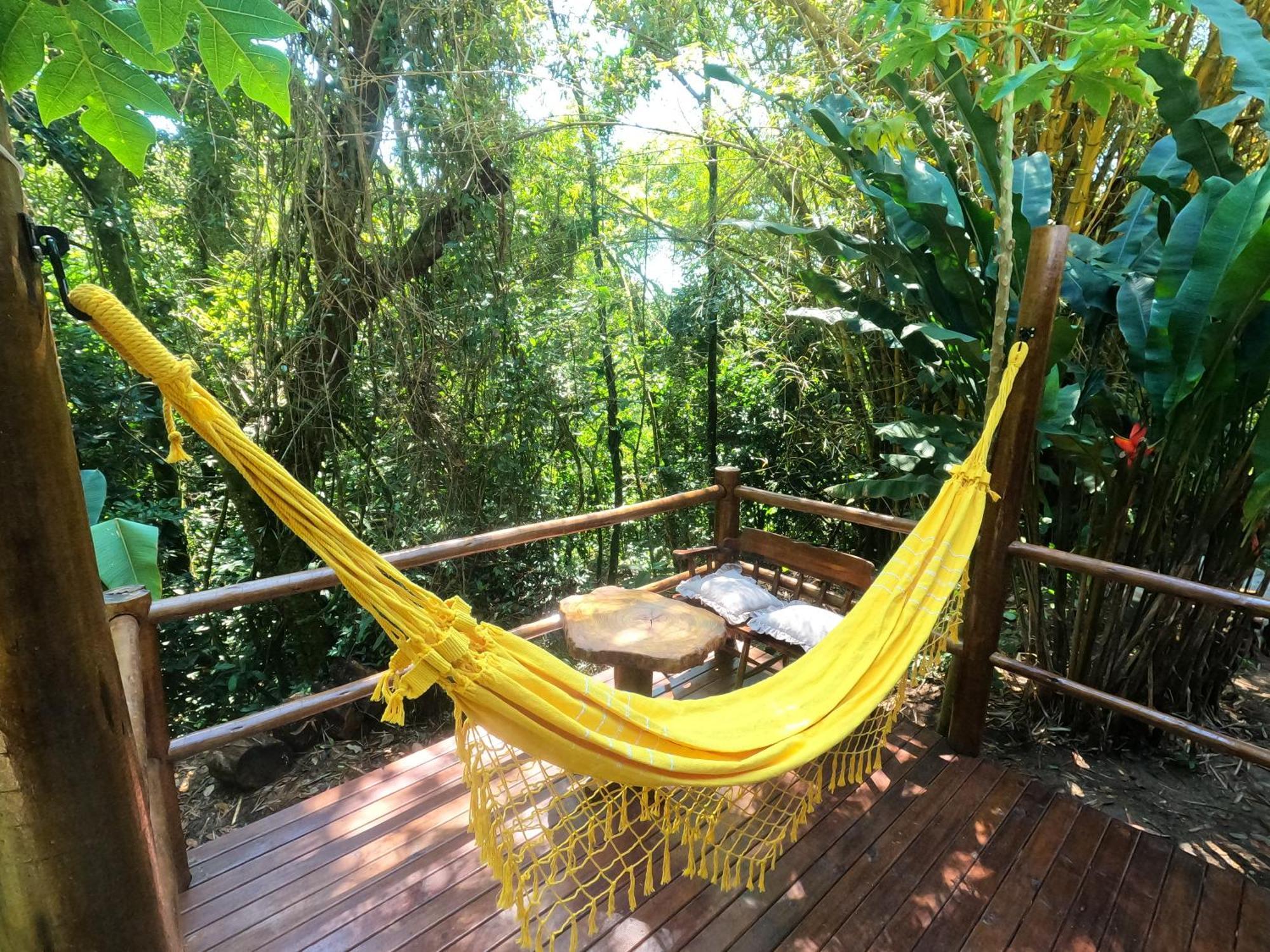 Bangalo Na Acqua Jungle Lodge Abraão Eksteriør billede
