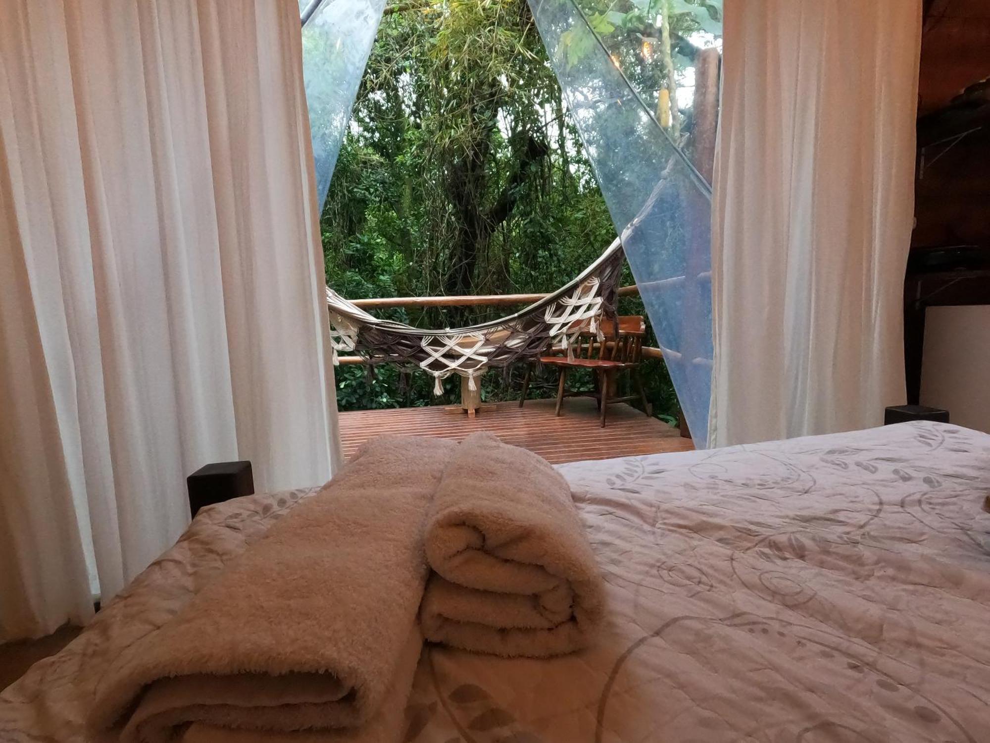 Bangalo Na Acqua Jungle Lodge Abraão Eksteriør billede